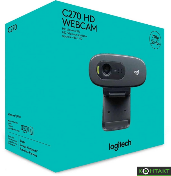 Купити Вебкамера Logitech C270 HD — 1 400 грн