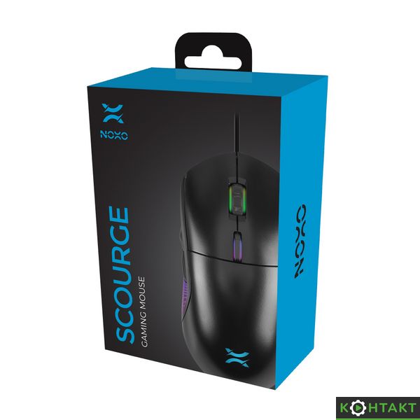 Купити Мишка Noxo Scourge Gaming mouse Black USB  — 400 грн