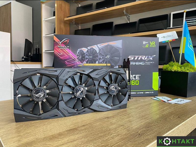 Купити Відеокарта ASUS GTX 1060 6GB STRIX OC (STRIX-GTX1060-O6G-GAMING) (GDDR5, 192 BIT, PCI-E 3.0 X16) — 4 500 грн