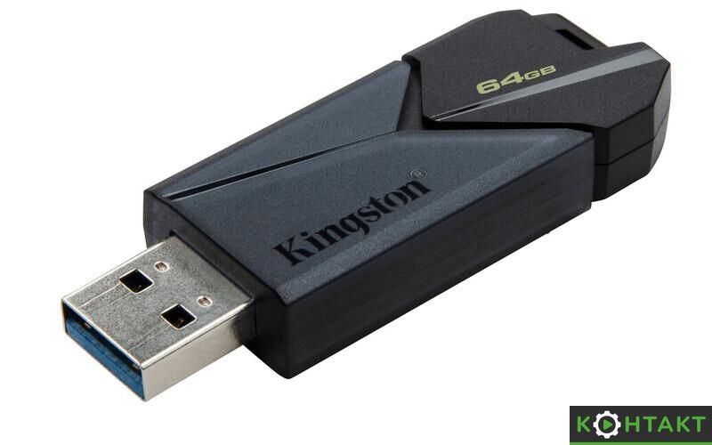 Купити Флеш-накопичувач USB3.2 64GB Kingston DataTraveler Exodia Onyx — 220 грн