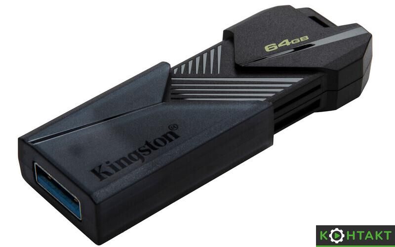 Купити Флеш-накопичувач USB3.2 64GB Kingston DataTraveler Exodia Onyx — 220 грн